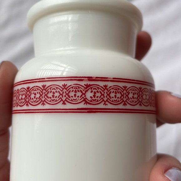 SALE 3 for $15 Small Milk glass Jar - Picture 6 of 7